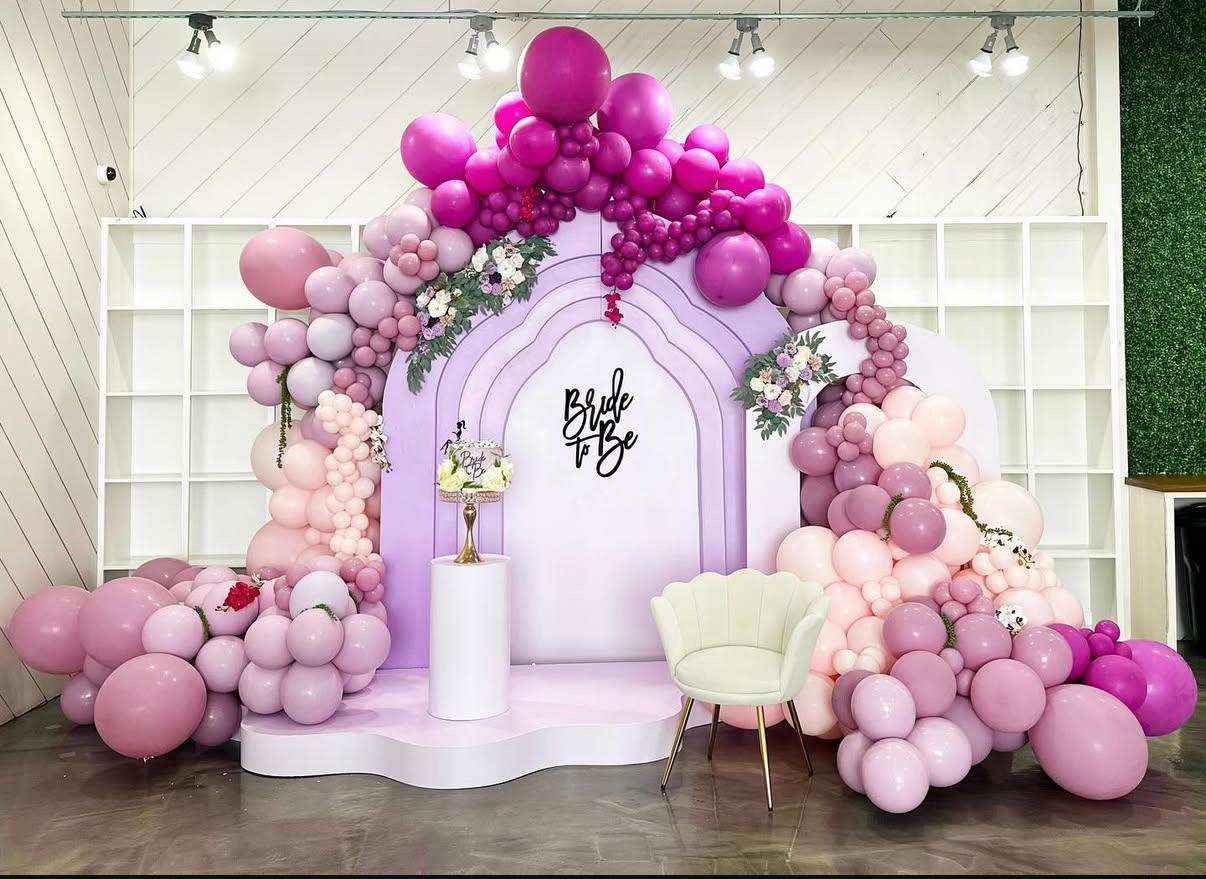 Pastel Baby Shower Setup